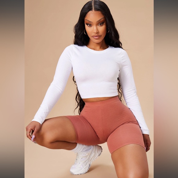 Fashion Nova Mock Neck Long Sleeve Top - Picture 4 of 5